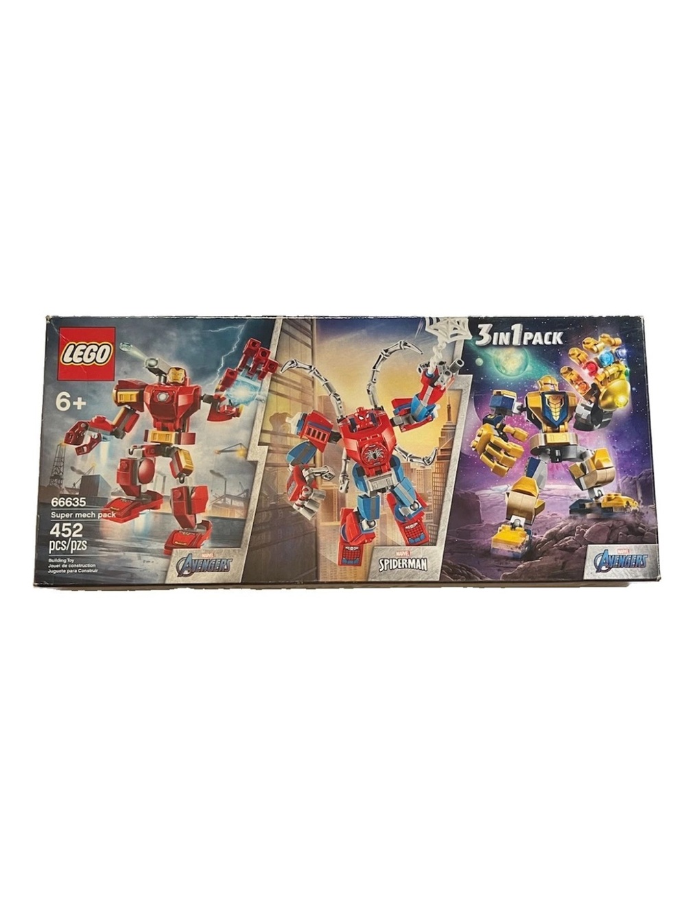 LEGO MARVEL SUPER HEROES 66635 Super Mech Pack NEW Exclusive Retired Set
